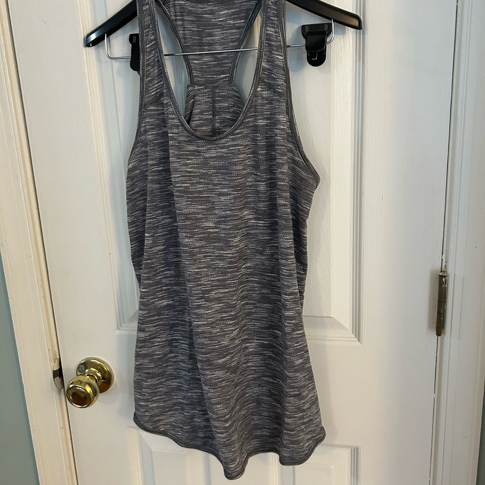 Lululemon Athletica grey tank top